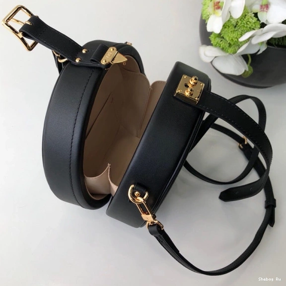 Louis BOITE CHAPEAU Alligator PETITE Vuitton With Leather 0821